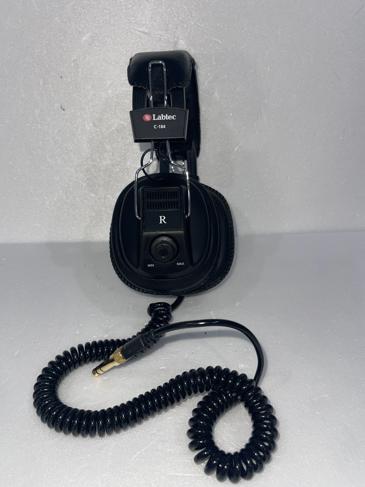 Labtec C-184 Headphones with Volume Control 3.5mm Tested