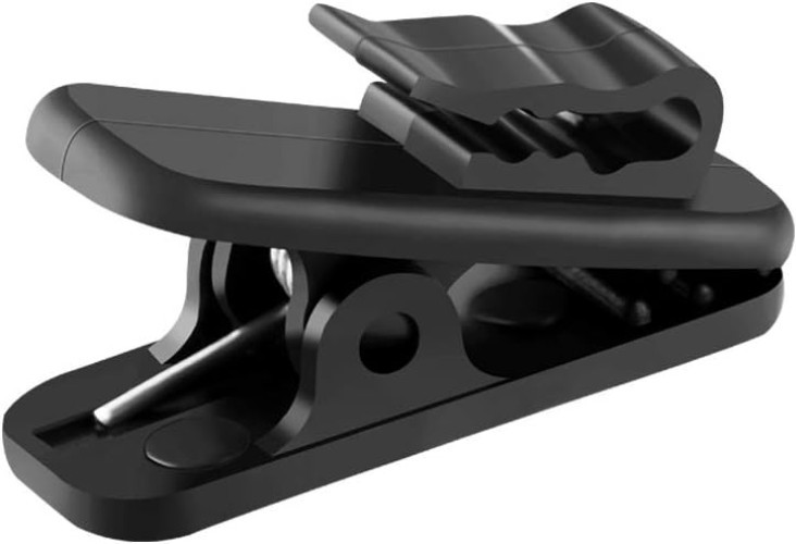 Lightweight 1-Inch Headphone Clips – Cord Management for Everyday Use, 12 Pcs