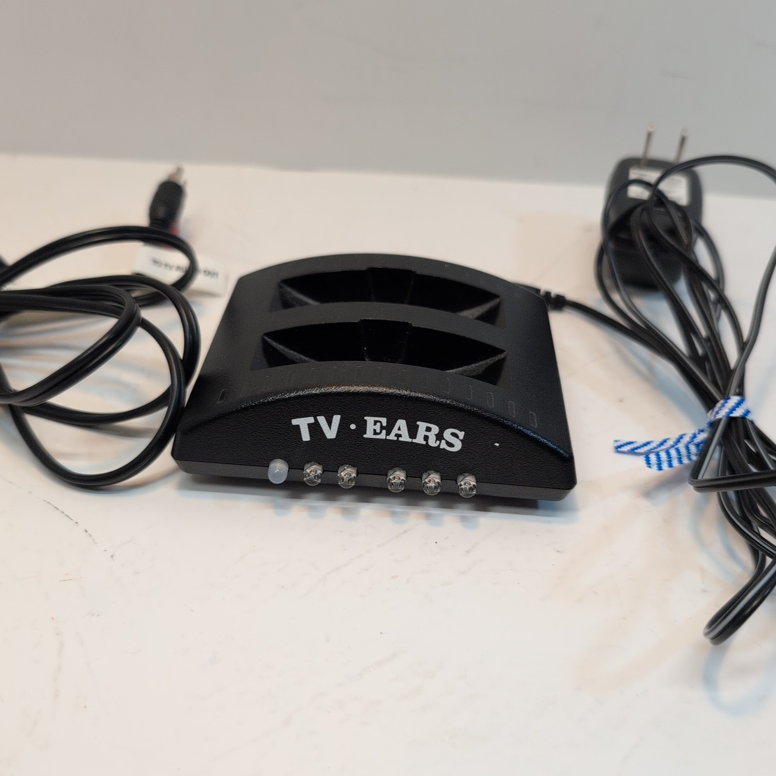 TV Ears Wireless System CHARGING BASE & POWER CORDS ONLY 20301 – Works
