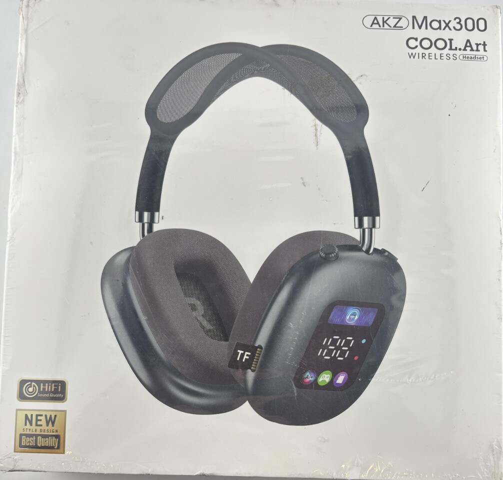 AKZ MAX300 COOL.ART WIRELESS HEADSET WIRELESS VERSION 5.4 40MM