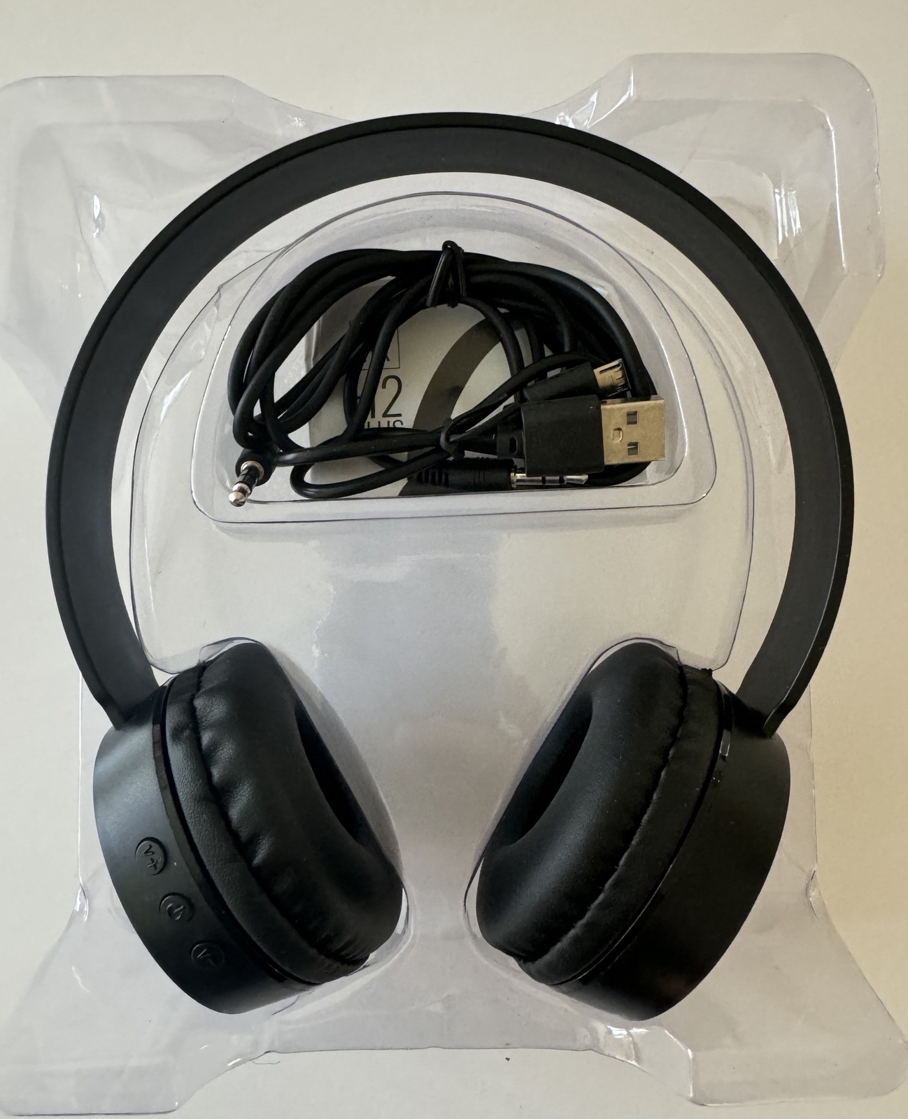 GENTEK H2 PLUS WIRELESS WOOD HEADPHONES BROWN WOODEN TEXTURE 10 M RANGE 14805
