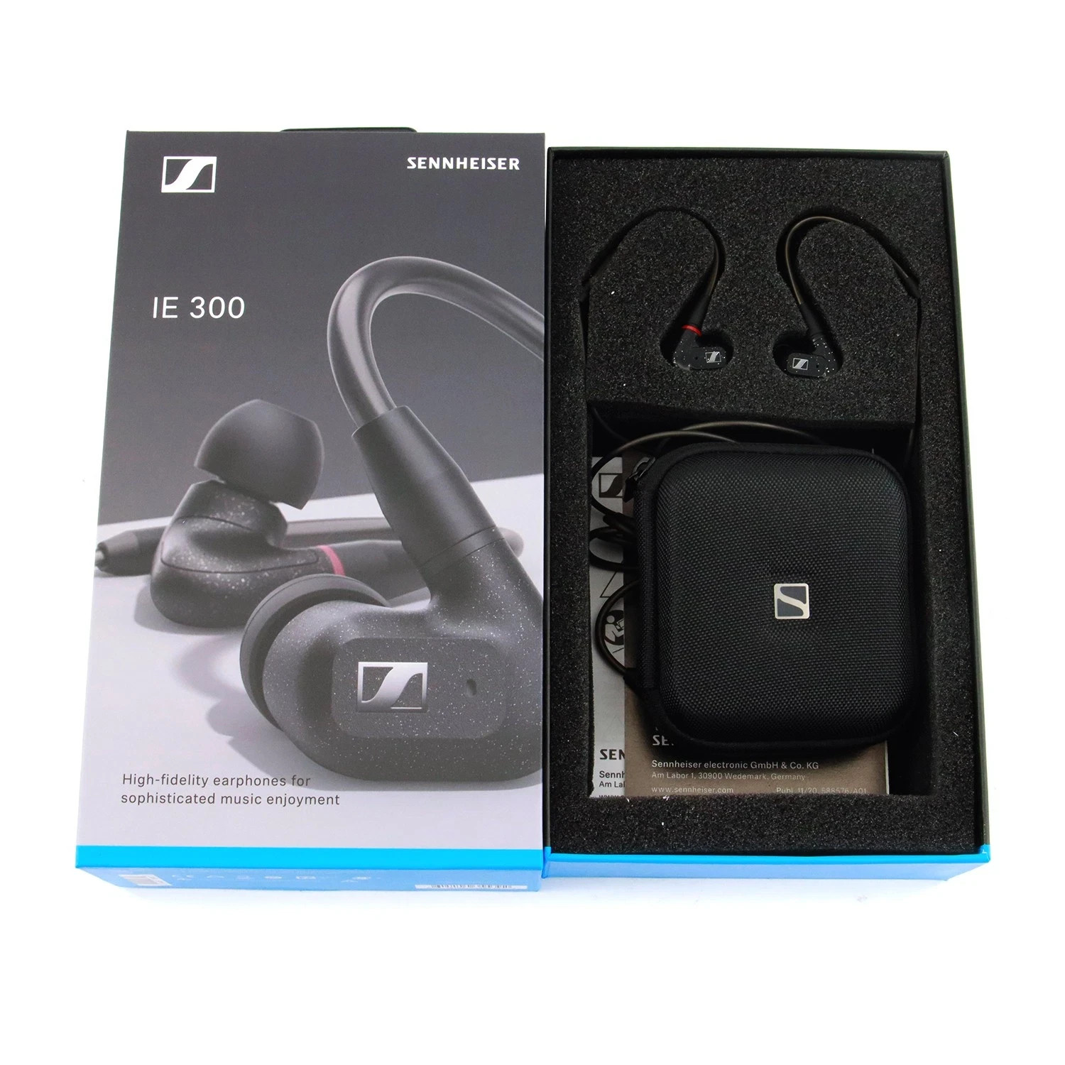 Sennheiser IE 300 Audiophile Wired 3.5mm In-Ear Earbuds Headphones Sealed NEW