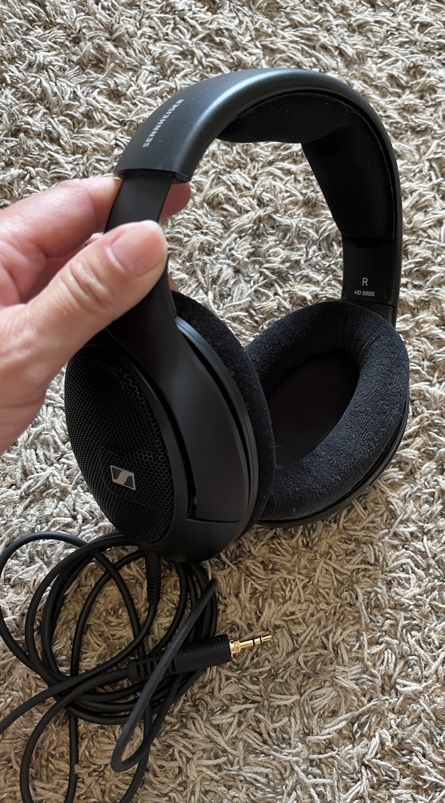 Sennheiser HD 560S Black Over-the-Ear Audiophile Headphones