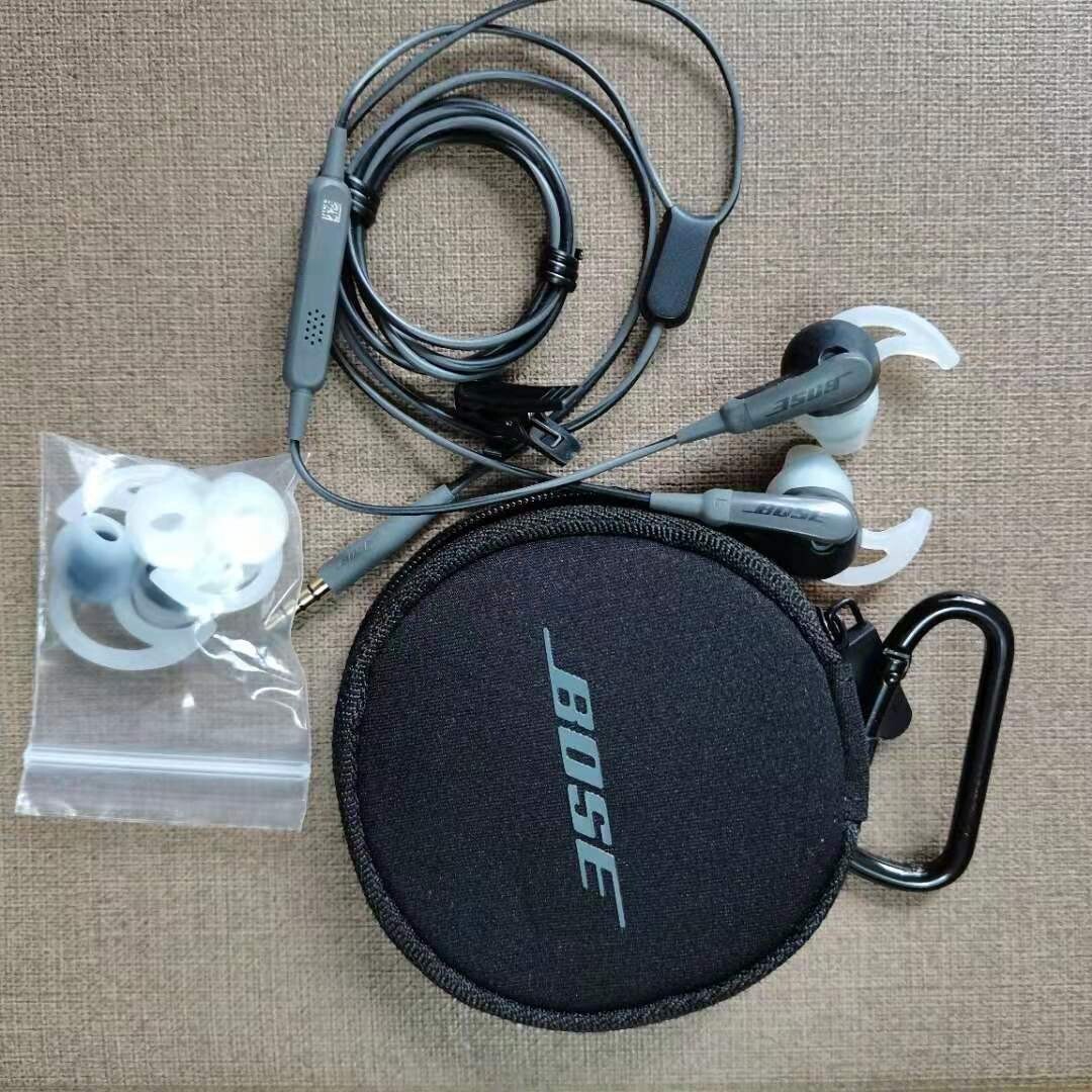 Bose SoundSport In-Ear Earphones Headset For Apple ios Version Charcoal Black