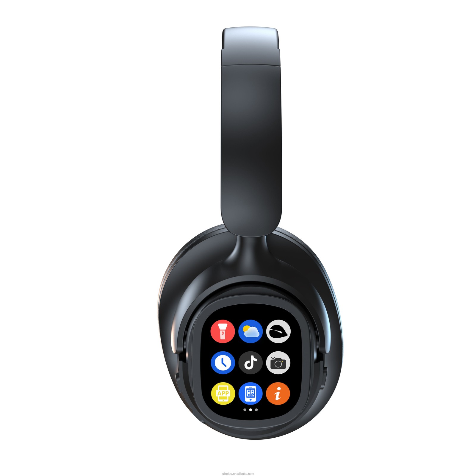 AI Headphones with Detachable Screen – 115-Language Real-Time Translation, Hy…