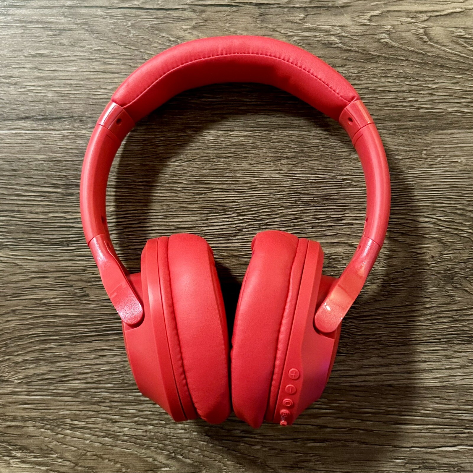 Midola B15 Headphones Bluetooth Wireless Over Ear RED Retractable Folding