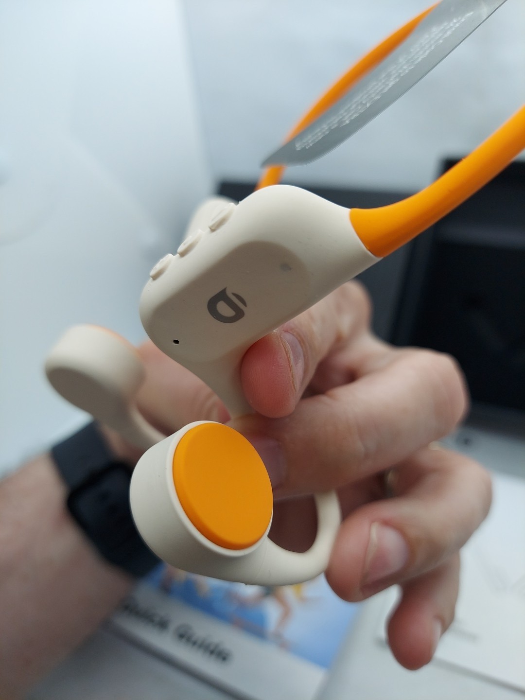 DEMICEA Open Ear Sport Headphones, Wireless Bone Conduction Earphones Workouts