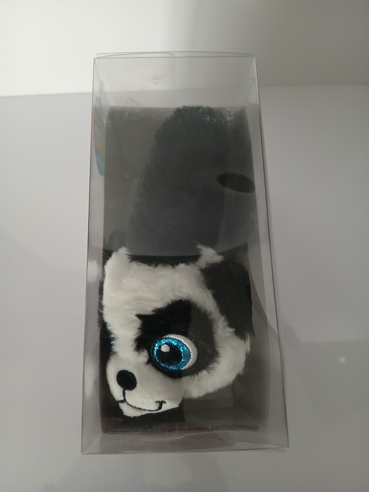 Travel Palz Plush Panda Headphones With Retractable Cable Brand New