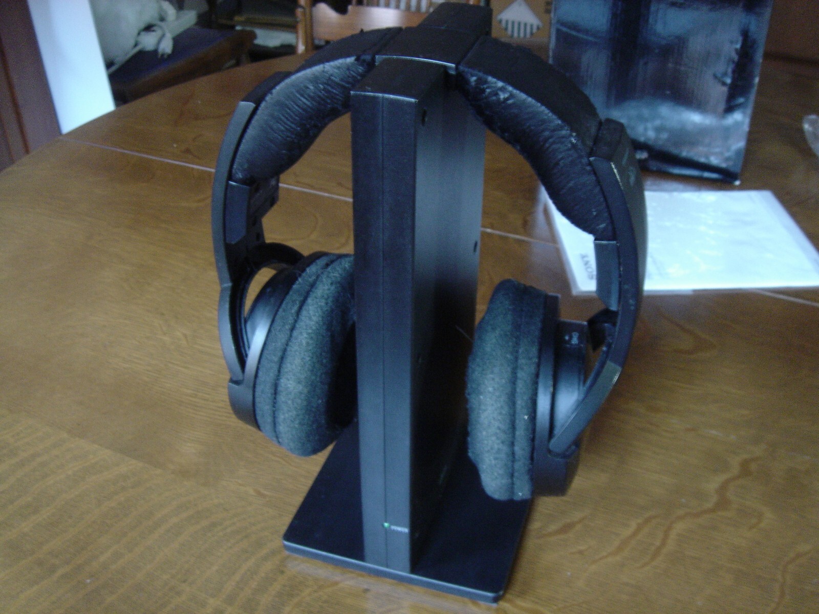 SONY MDR-RF985RK WIRELESS HEADPHONES STAND CABLES MANUAL , working condition