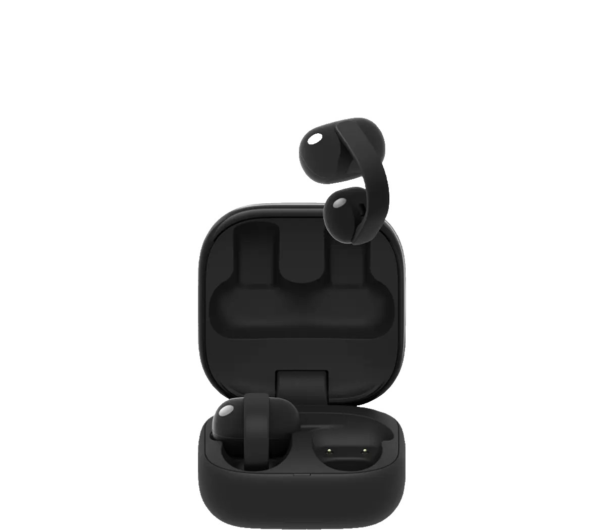 Genuine Sony WF-LC900/B LinkBuds Clip Open-Ear Truly Wireless Earbuds – Black