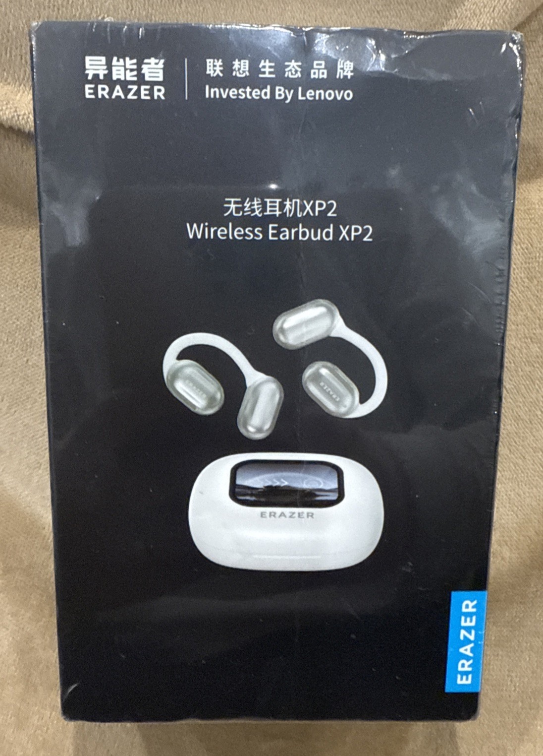 ERAZER Wireless Earbud XP2, Real Time Language Translator Over the Ear- White