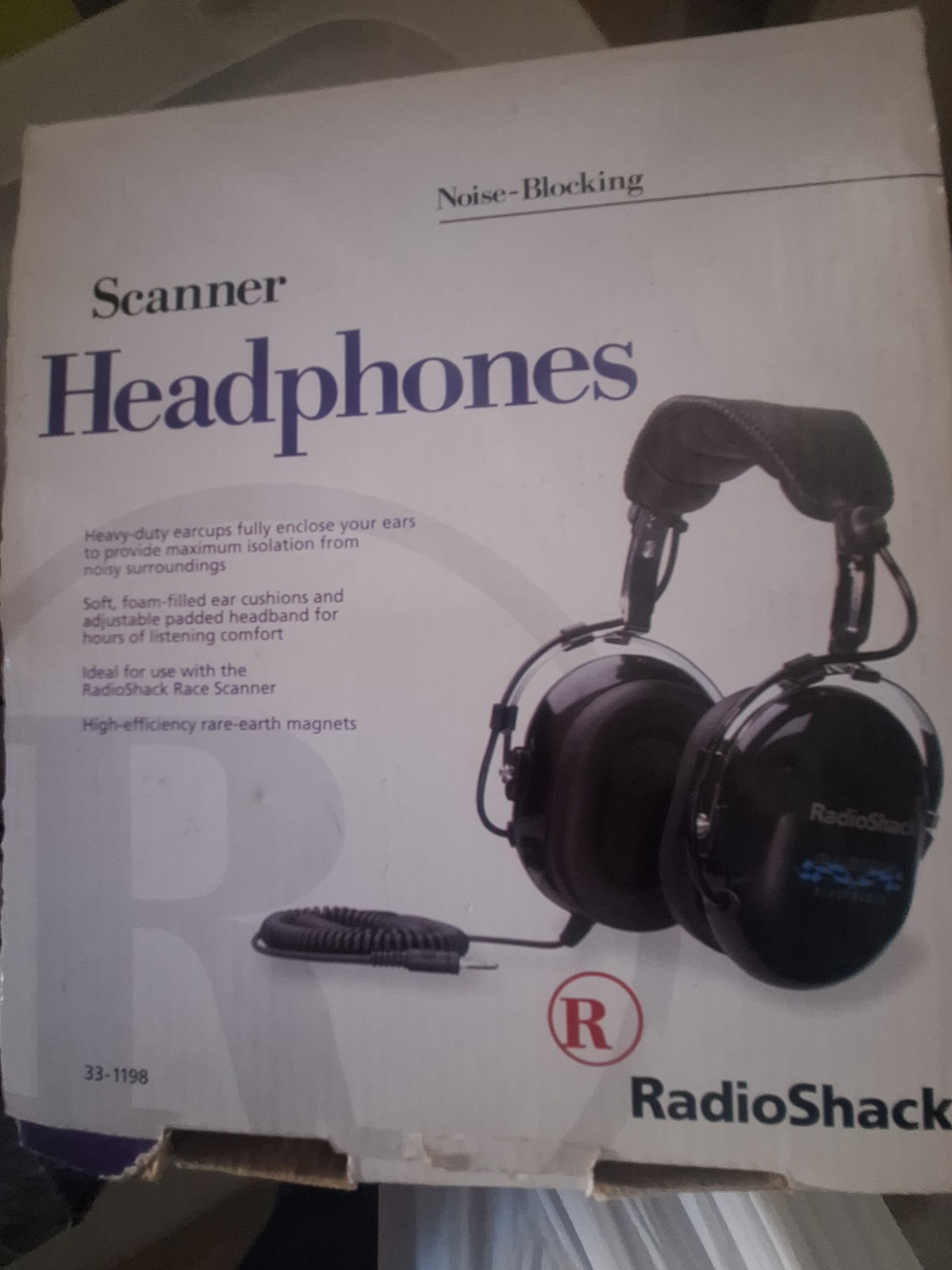 Scanner Headphones Noise Blocking From Radio Shack