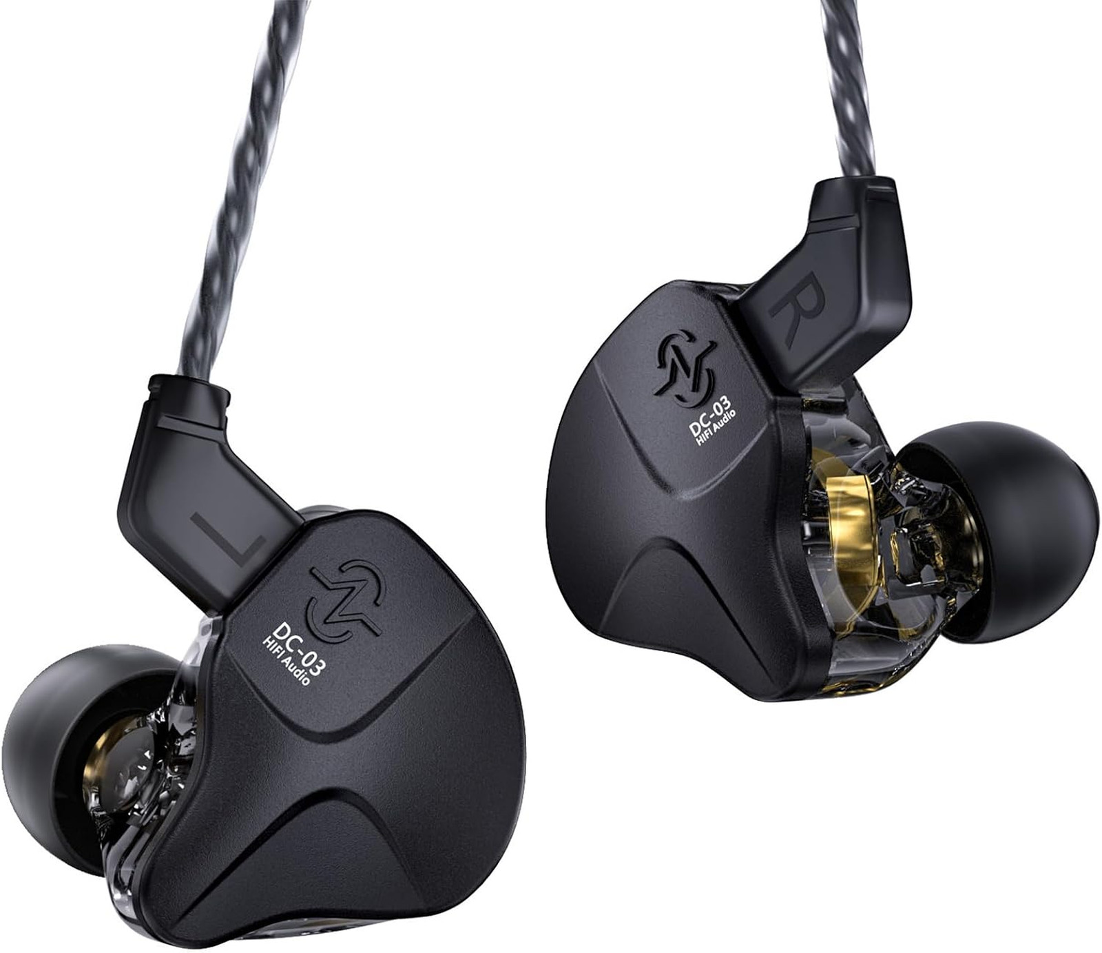 In Ear Monitor Headphones, Deep Bass Wired Earbuds, 1DD HiFi Sound Earphones for