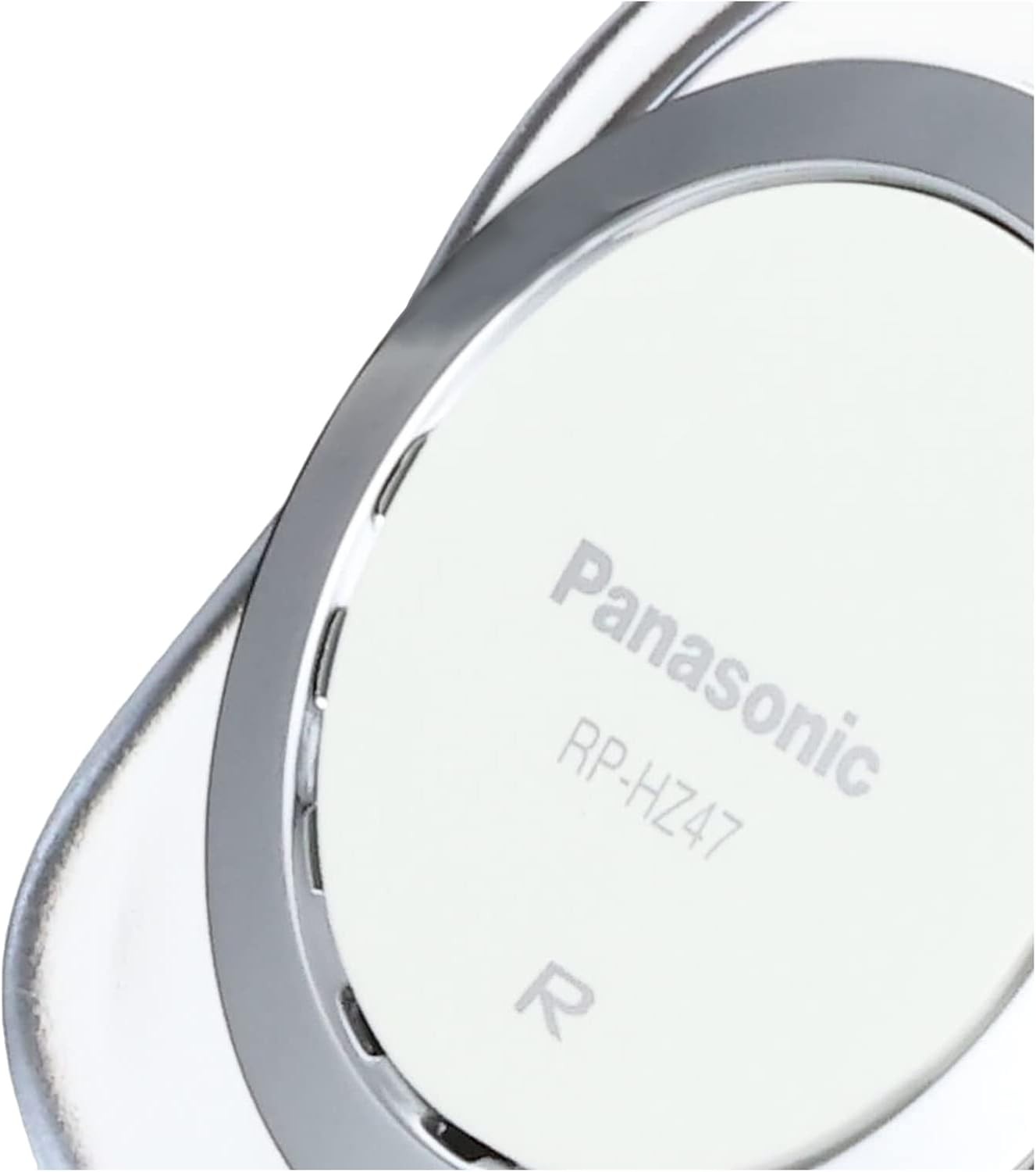 Panasonic RP-HZ47-W Clip On Headphones White Slim Earhook Open Air Wired 3.5mm