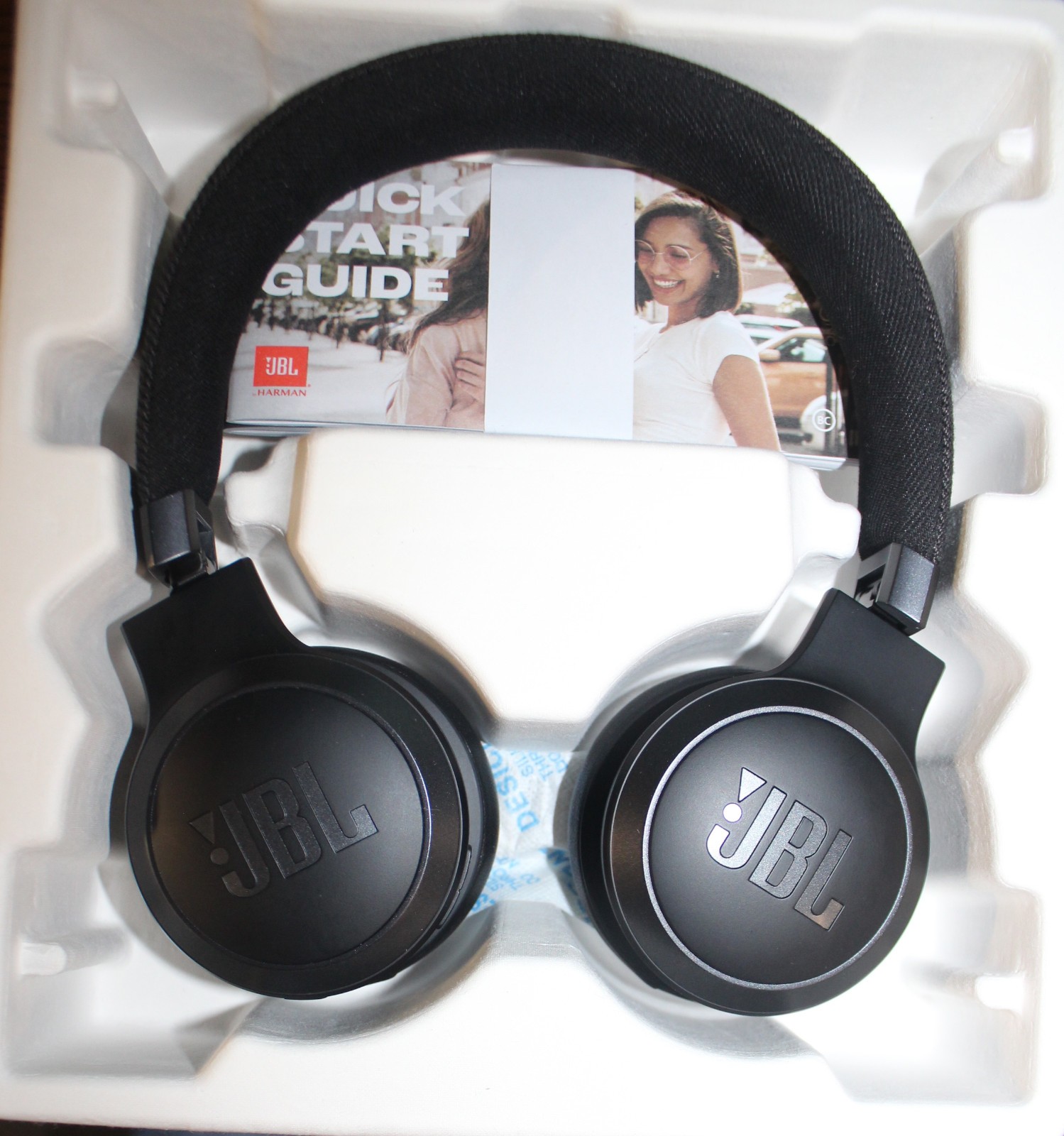 JBL Tune 670NC Bluetooth Headphones Adaptive Noise Cancelling Black AO4079233