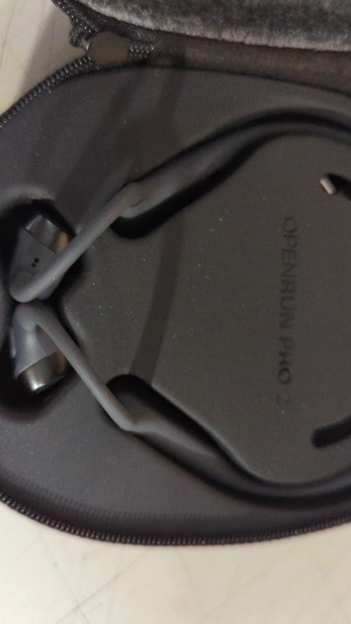 SHOKZ OpenRun Pro 2 Bone Conduction Sports Headphones Black 12 Hour Bat G2U