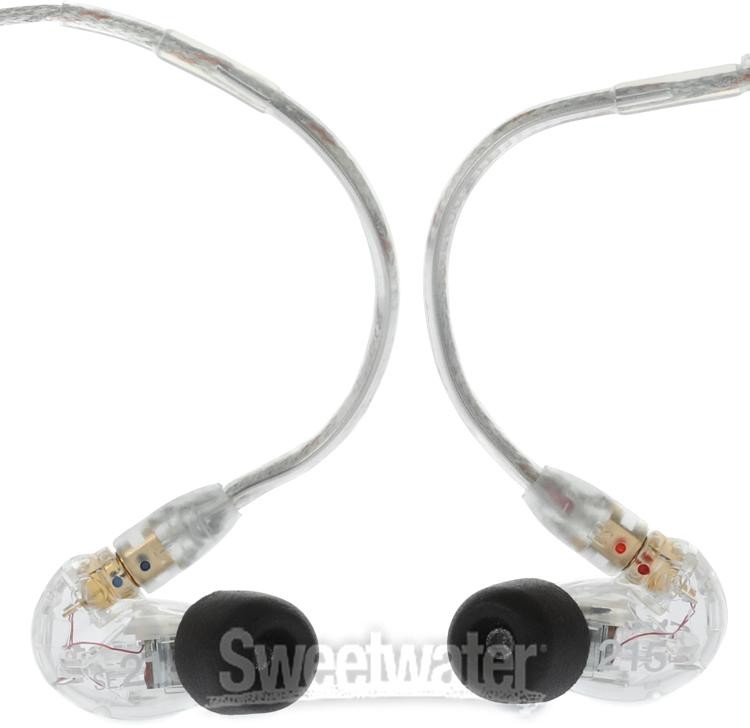 Shure SE215 Sound Isolating Earphones – Clear