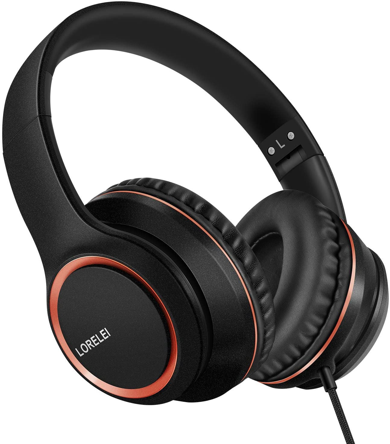 Audifonos con cable y microfono x8 plegables ligeros con conector 35mm