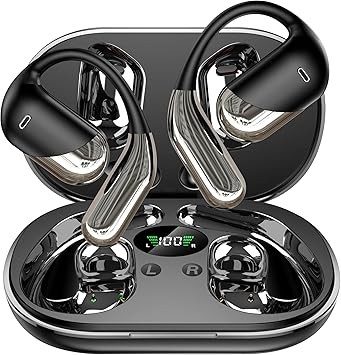 GENERIC AI TRANSLATION EARBUDS – BLACK/SILVER
