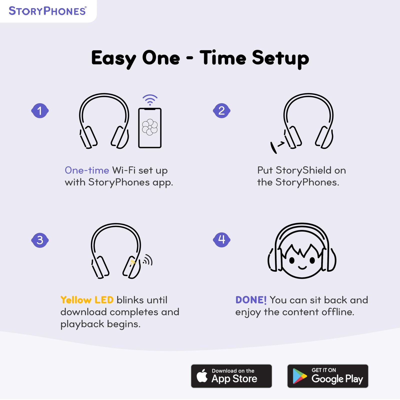 STORYPHONES Disney Edition StoryPhones BuddyPhones Cosmos Fun On Ear Pink