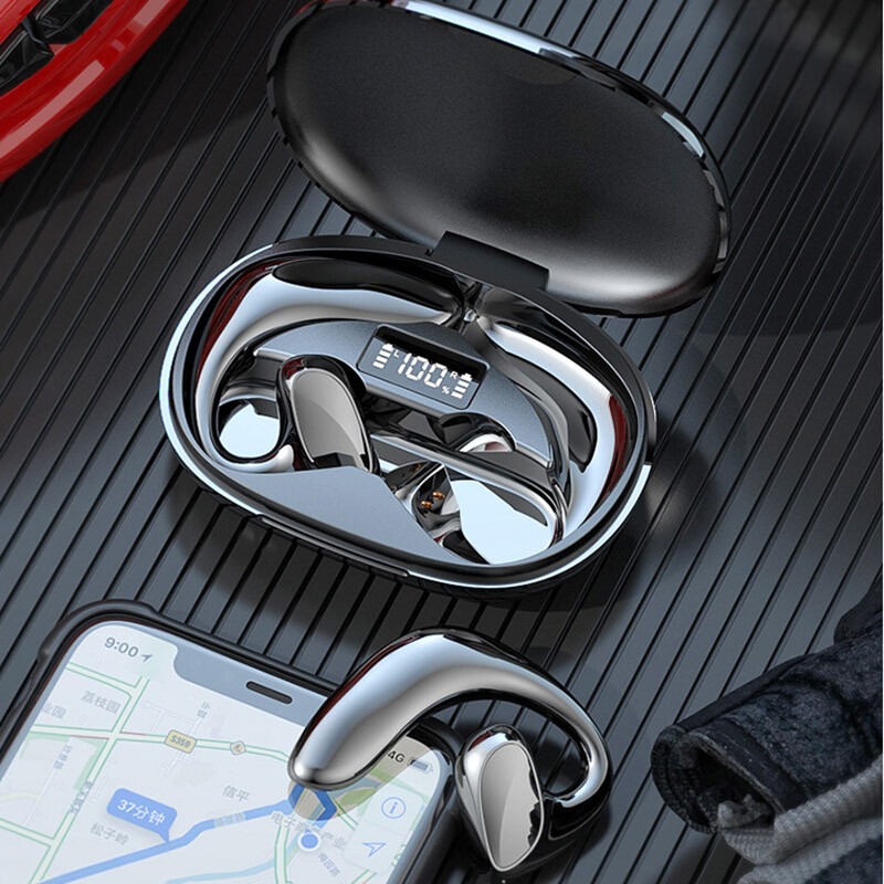 Bluetooth 5.2 Headset TWS Wireless Earphones Sport Headphones Earbuds No Earplug