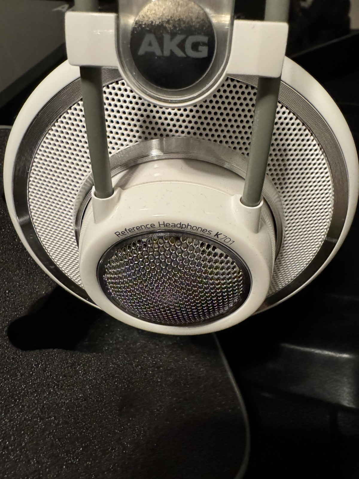 AKG K701 by Harman White Studio Reference Open Air Headphones