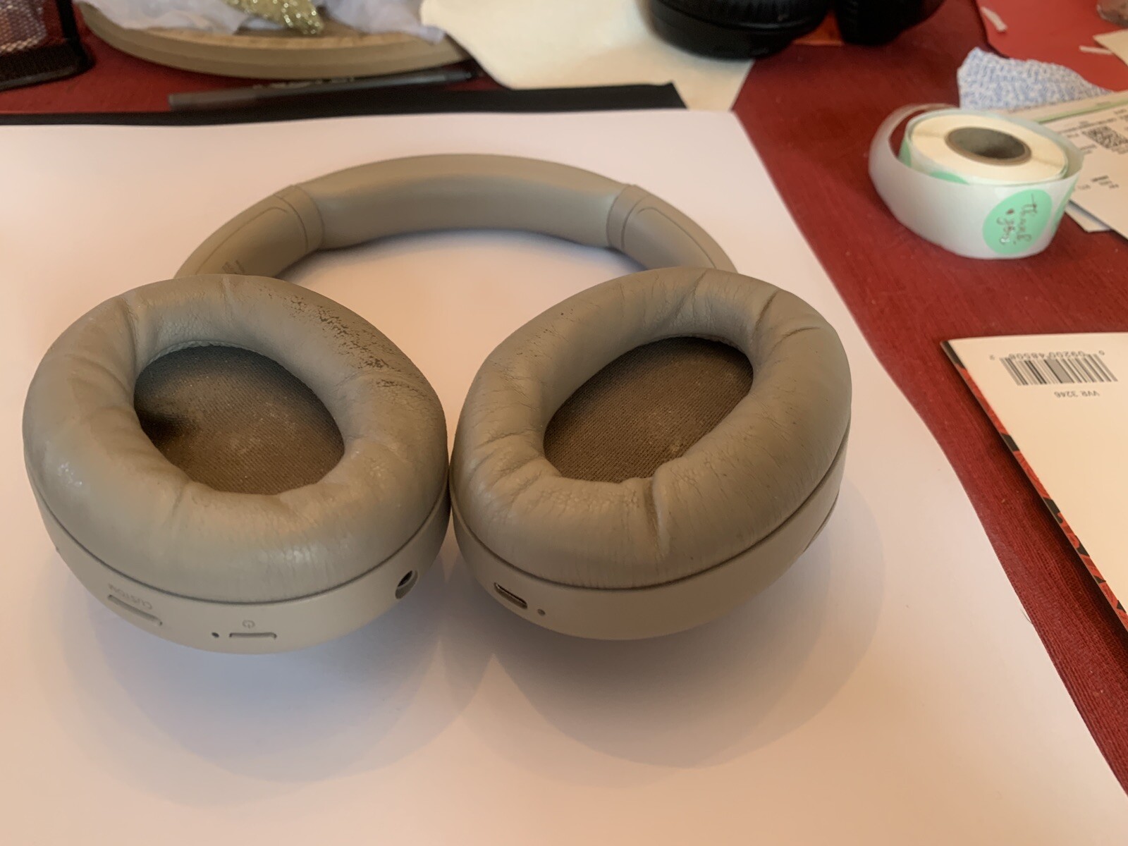 Sony WH-1000XM4 Over the Ear Wireless Headset – Black and Silver