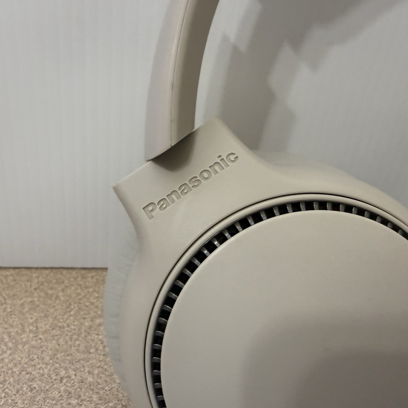 Panasonic RB-M500B Deep Bass Wireless Headphones with Bass Reactor, Sand Beige