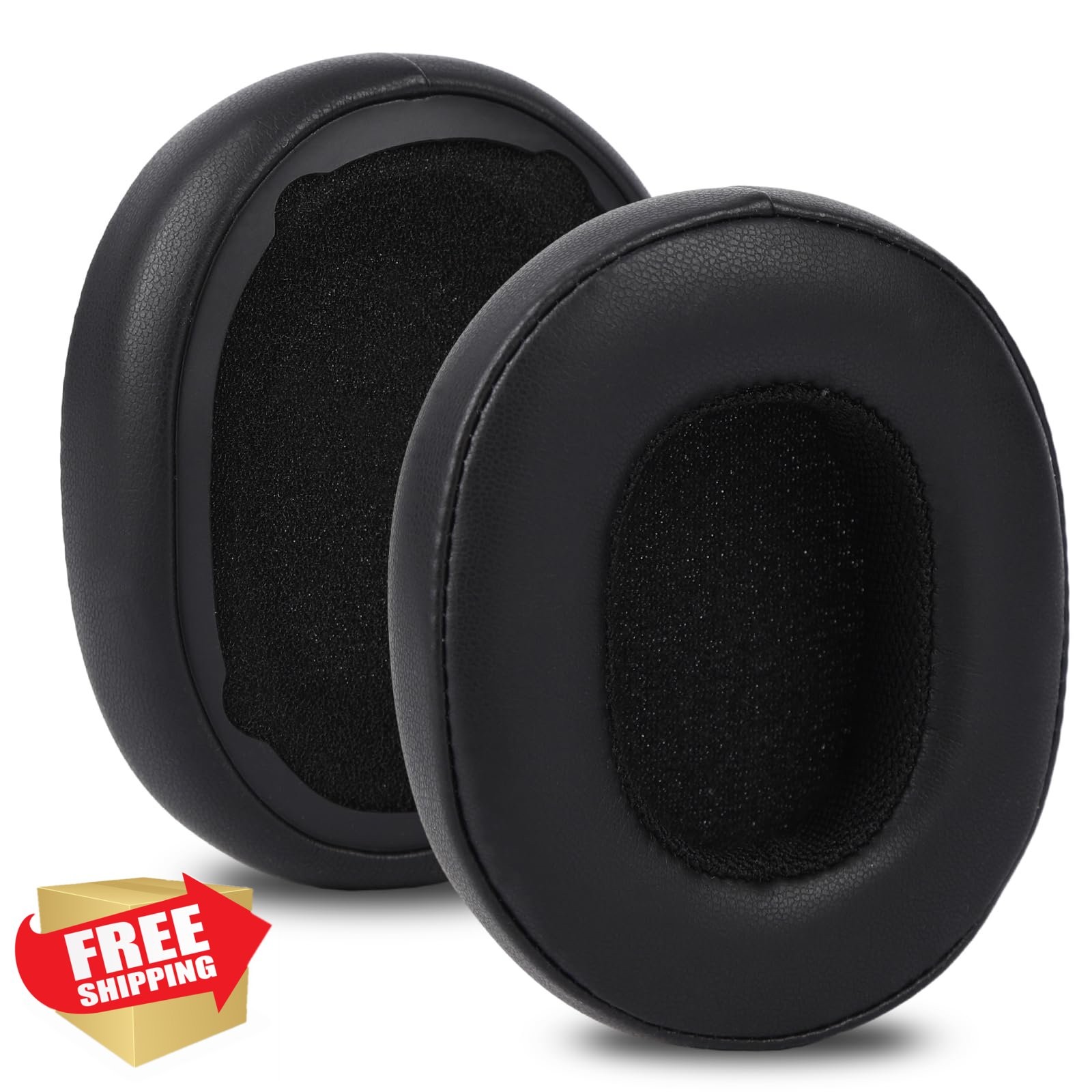 Skullcandy Crusher Hesh 3 Venue ANC Headphone Ear Pads Black Protein Leather