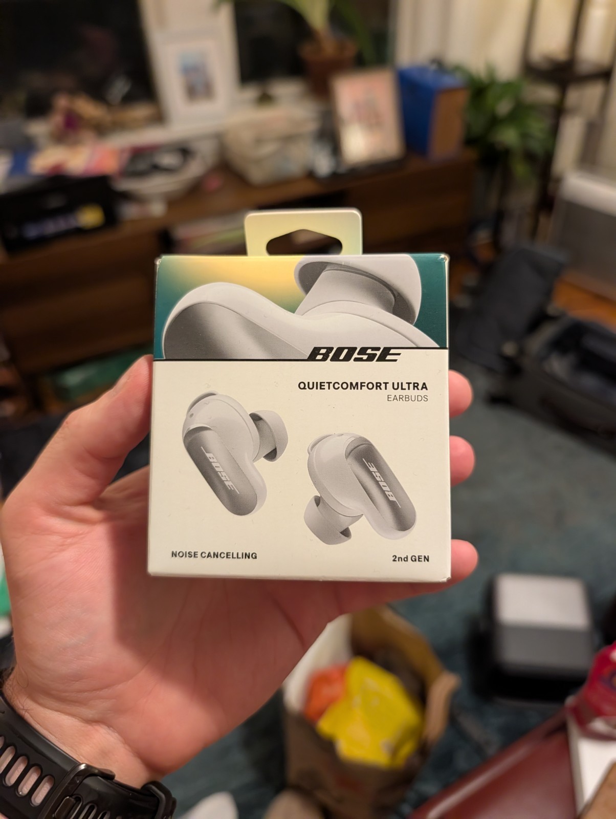 Bose QuietComfort Ultra Earbuds 2nd Gen (2025 Model) White Smoke 896637-0020