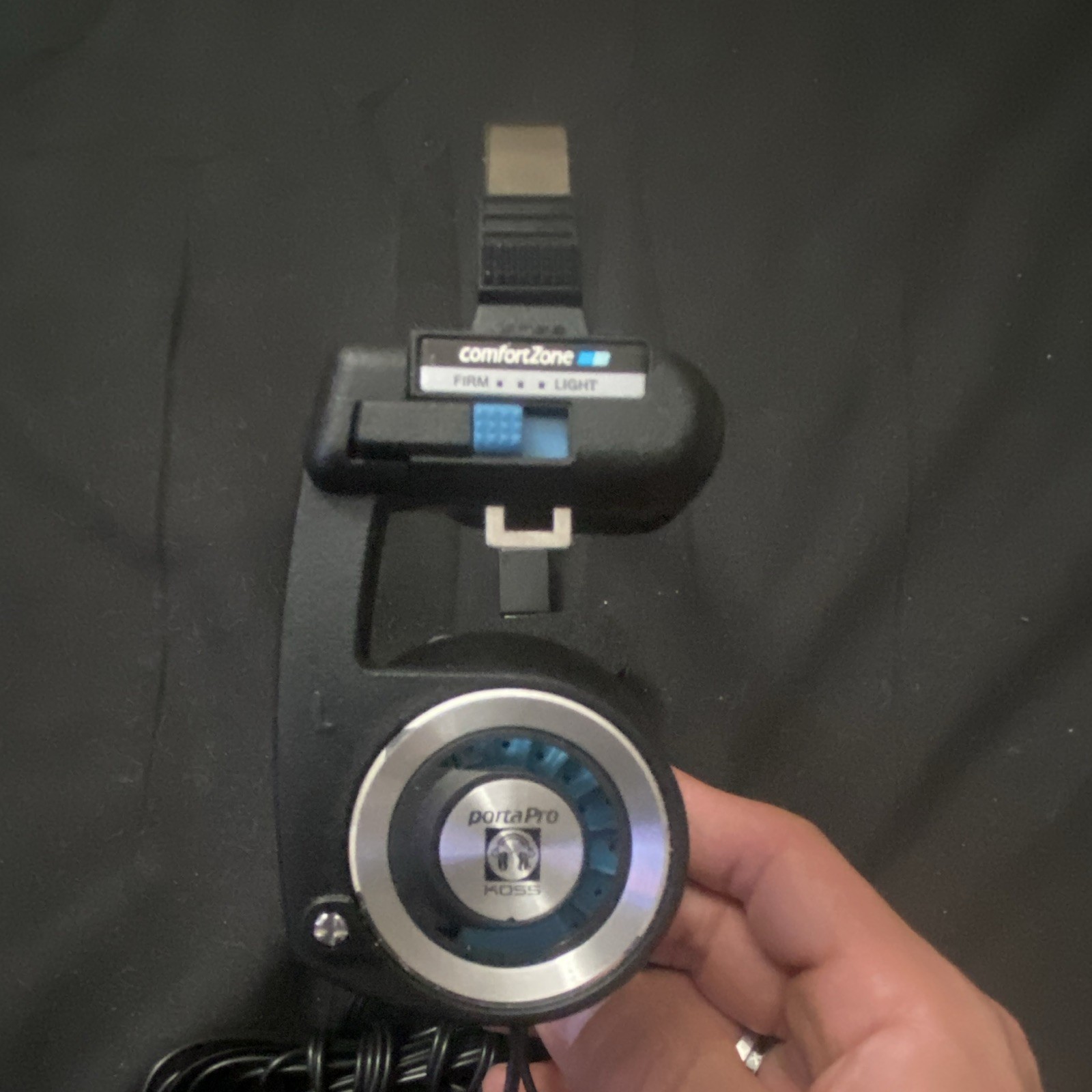 Koss Porta Pro On-Ear Wired Headphones 3.5mm 4ft Cable 35mm Drivers Black