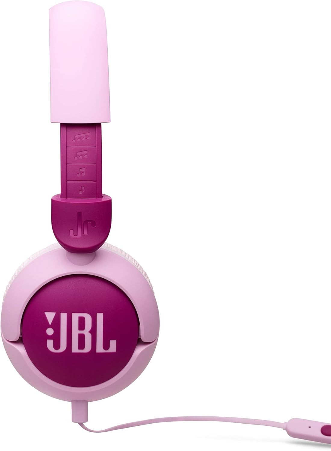JBL Junior 320 Wired on-Ear Kids Headphones Safe Sound 85dB Built-in mic Purple