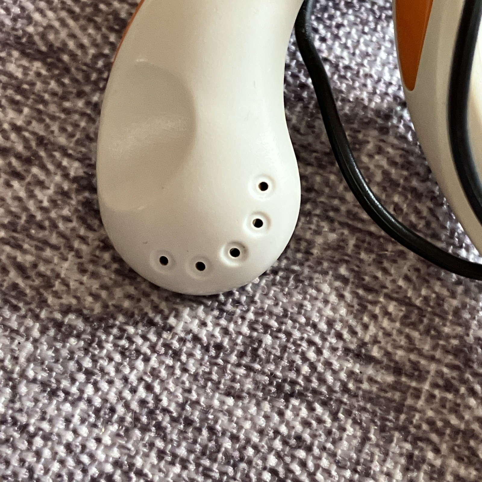 Sony MDR-W014 in-Ear Headphones White Orange Vintage Sports Walkman Vintage