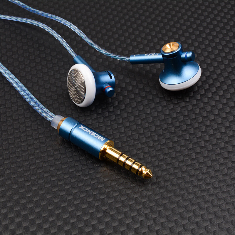 NiceHCK EB2S PRO 3.5/4.4mm Plug Headset HIFI Bass Music Earbud 15.4mm Dynamic