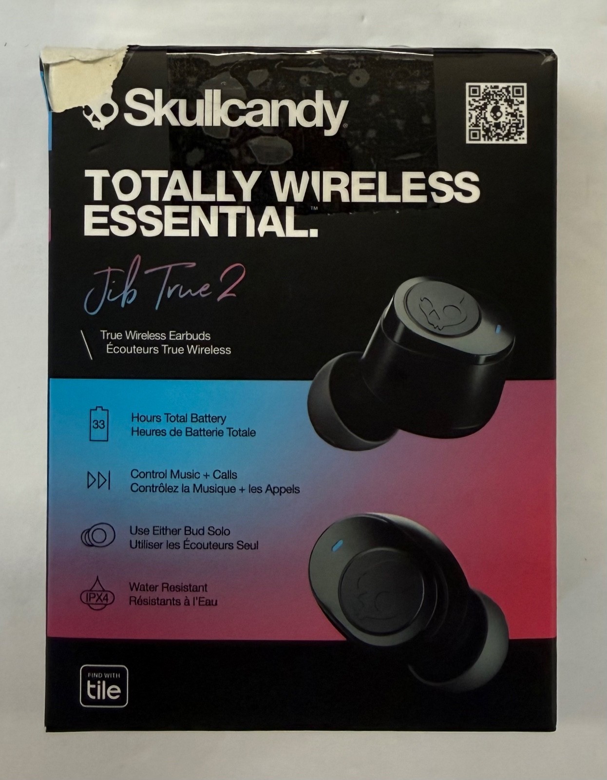 Skullcandy “JIB TRUE 2” Bluetooth Earbuds (S1JTW-P740)