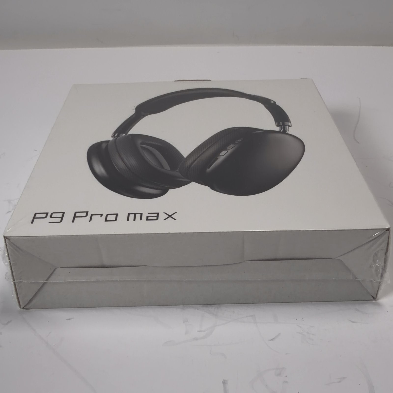 P9 Pro Max Wireless Headphones Black HiFi Dynamic Coil – New Condition