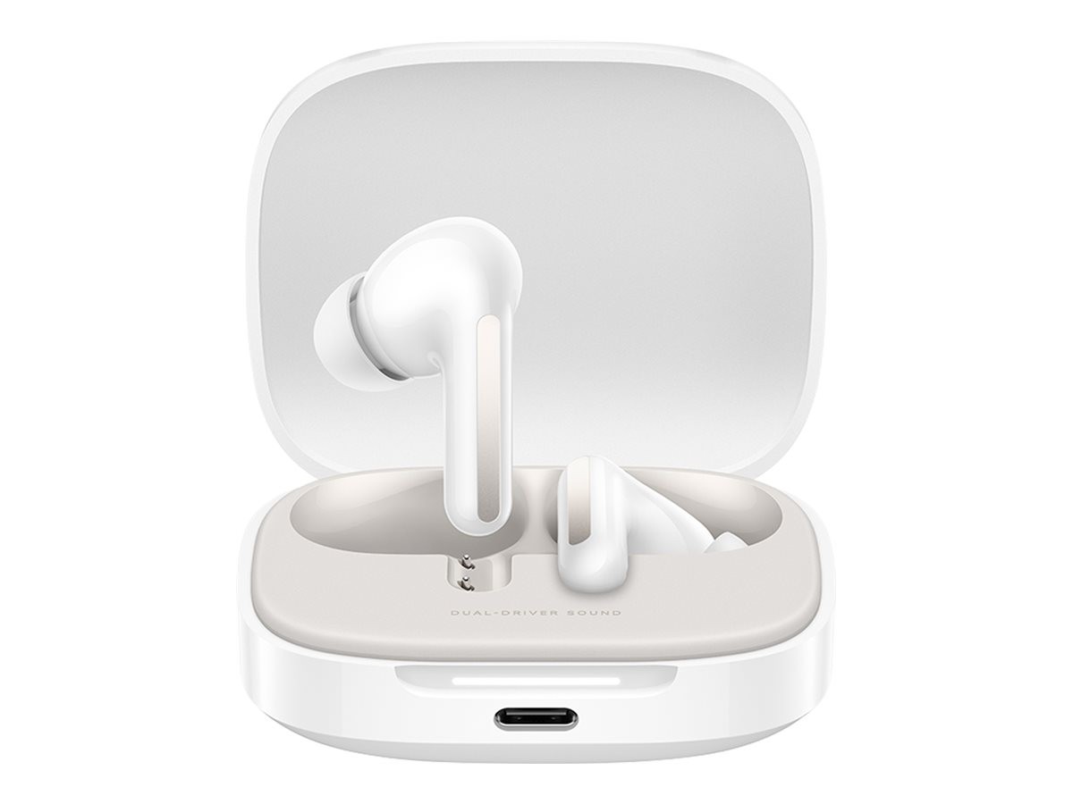 Xiaomi Redmi Buds 6 Cloud White Noise Cancelling Microphone In BHR9250GL