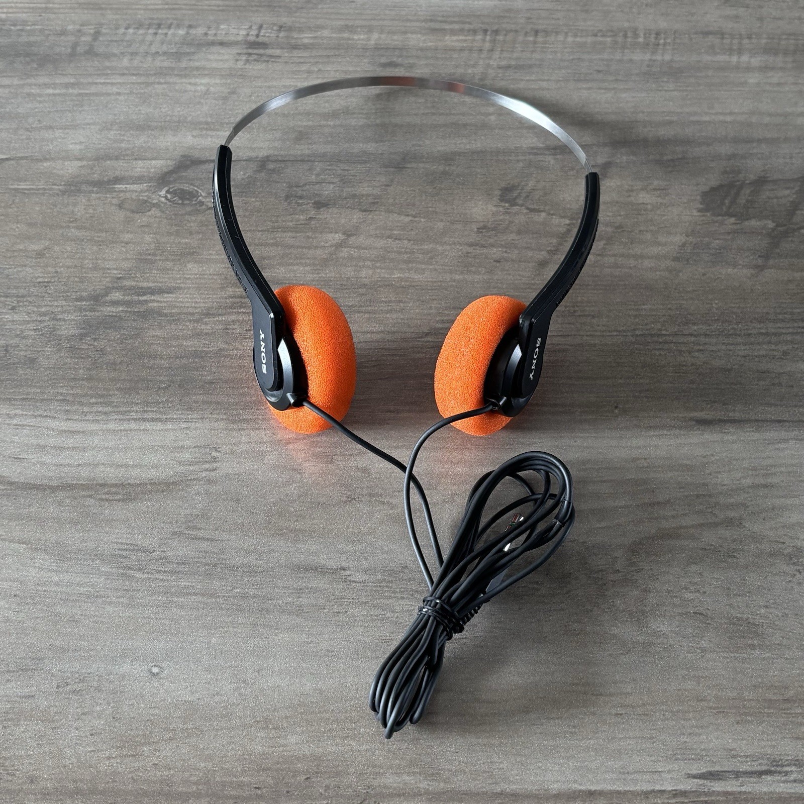 Sony MDR-010 Walkman Headphones Orange New Pads – Guardians of the Galaxy