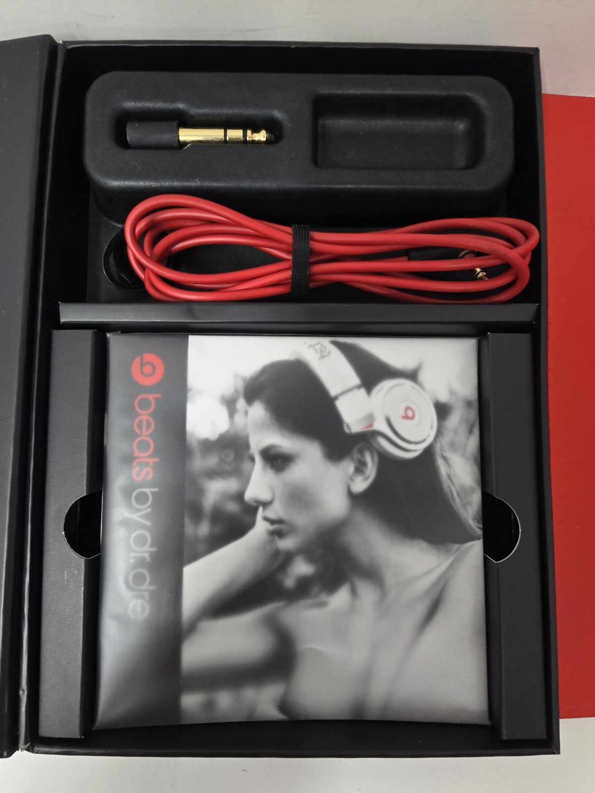 Beats Studio 1st Gen Wired Headphones, Orange, Beats by Dre, Excellent, Tested
