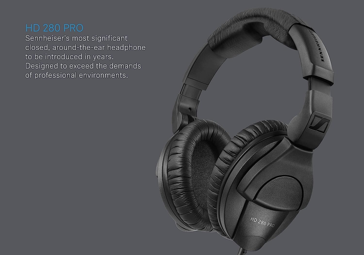 Sennheiser Professional HD 280 PRO Over-Ear Monitoring Headphones NEW
