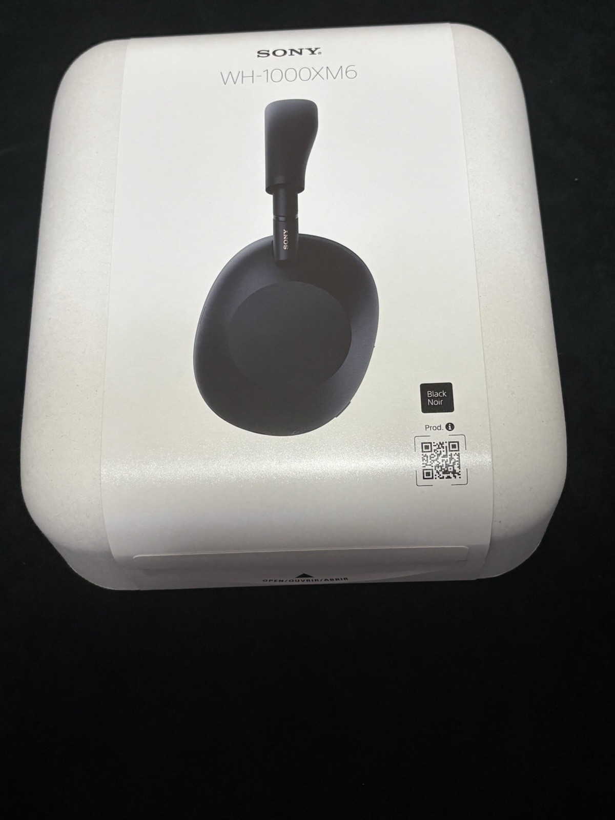 Sony WH-1000XM6 Wireless Over-Ear Noise-Canceling Bluetooth Headphones Black