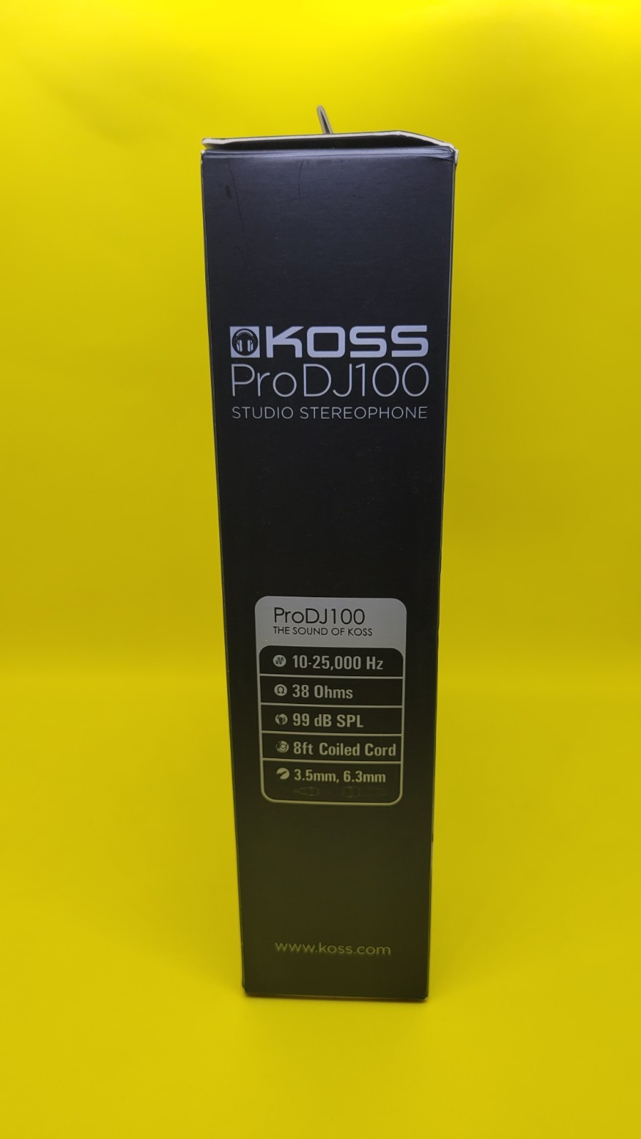 Koss Pro DJ100 Studio Stereophone “RARE” NOB