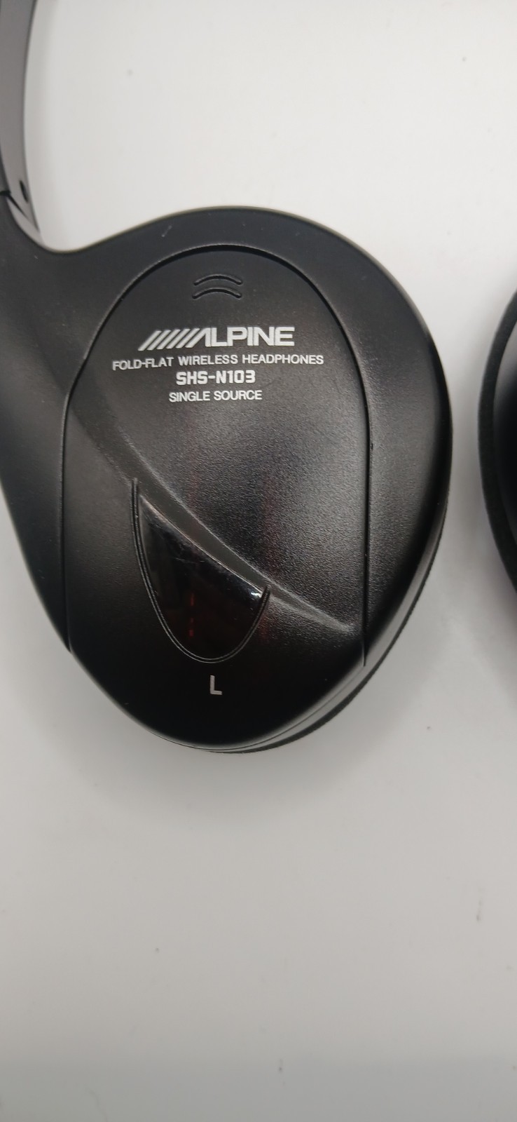 Alpine Audio SHS-N103 Single Source Wireless Mobile Media Headphones Works Clean