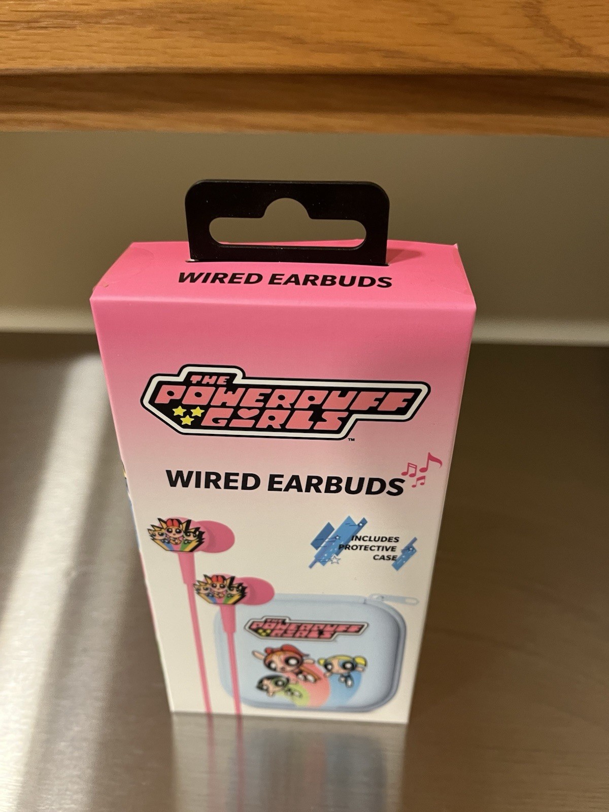 The Powerpuff Girls Wired Earbuds & Protective Case – Cartoon Network New