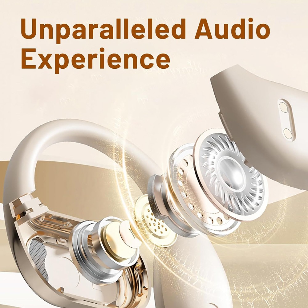 1PC Sweatproof Air Conduction Headphones Wireless for Running, Cycling & Workout