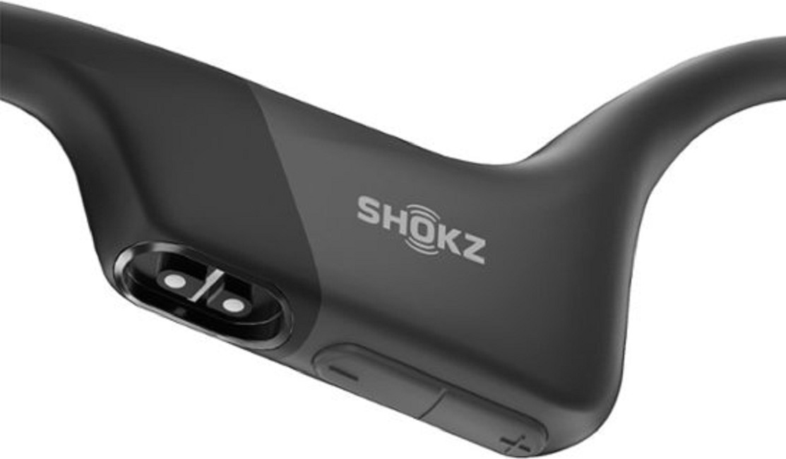 Shokz S803-ST-BK-US OpenRun Bone Conduction Open-Ear Endurance Headphones, Black