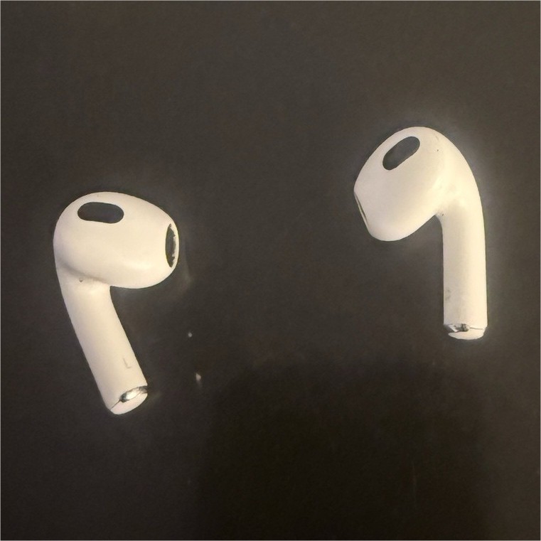 Apple AirPods (3rd Gen) A2565 White Wireless Bluetooth In-Ear Earbuds, Pair