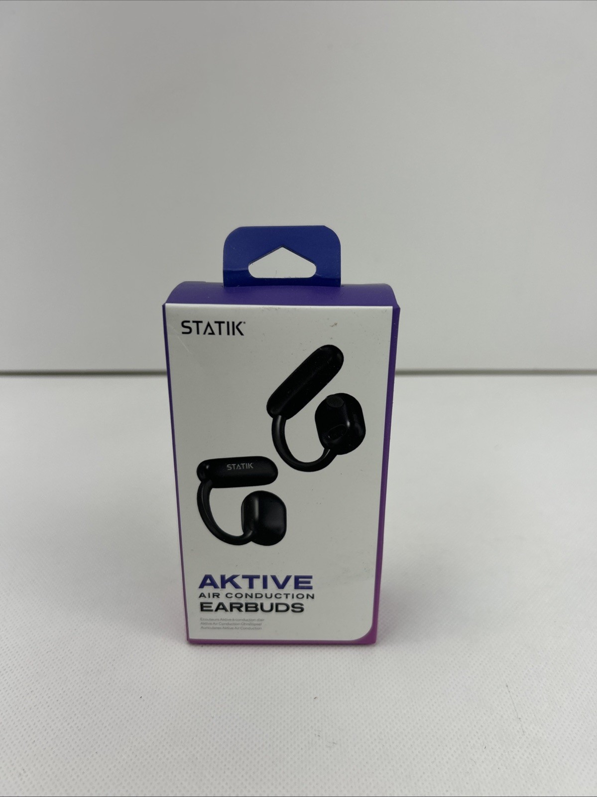 Aktive Open Ear Bluetooth Earbuds – Wireless Earphones, Fast Black (1 Pack)