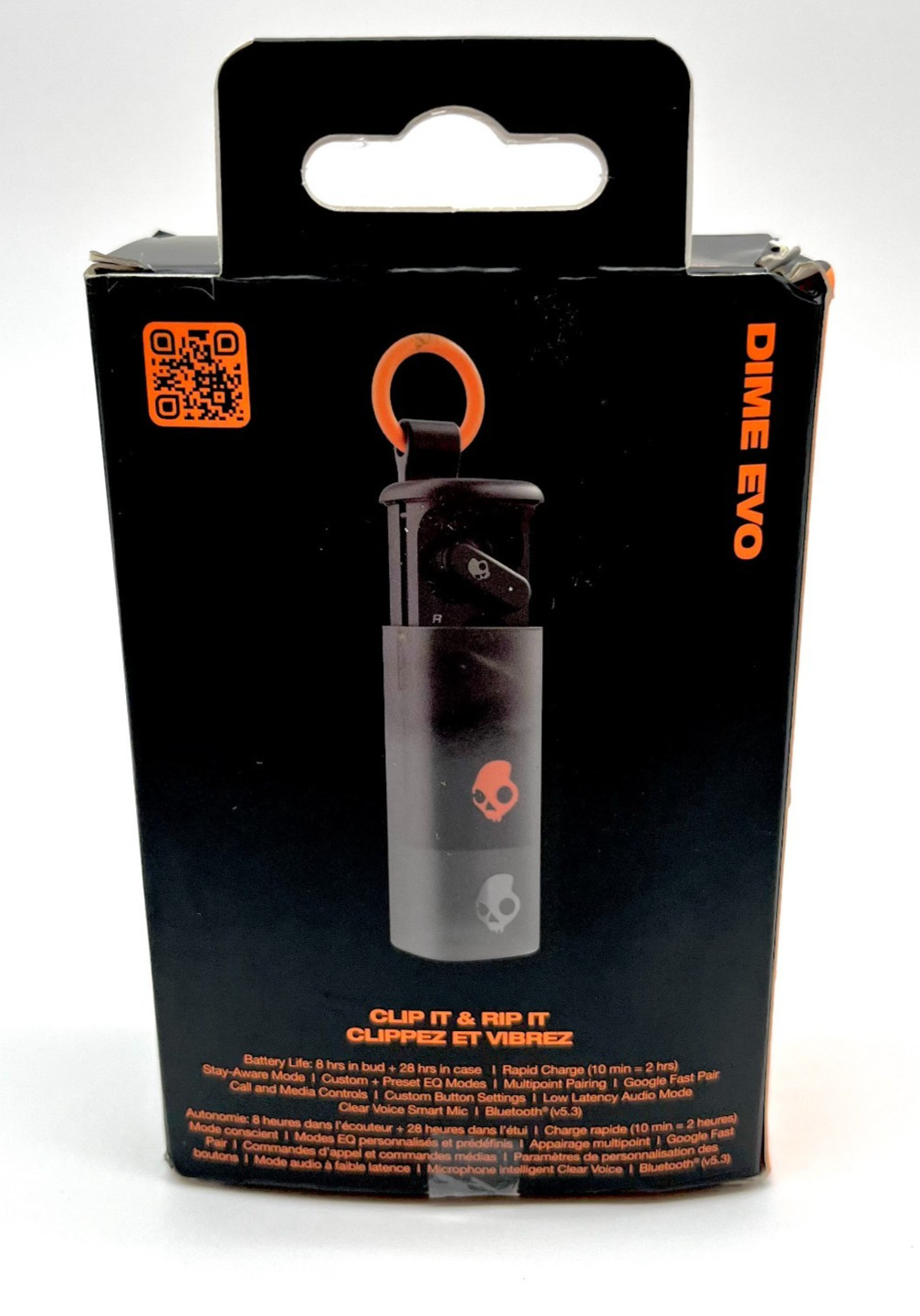 Skullcandy Dime Evo True Wireless Bluetooth Earbuds Open Box