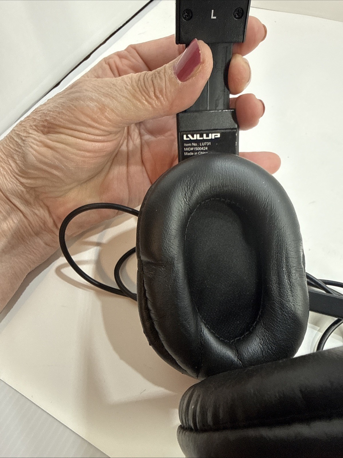 Lulup Pro Headphones Gaming Headset with Foldable Microphone 3.5mm Jack